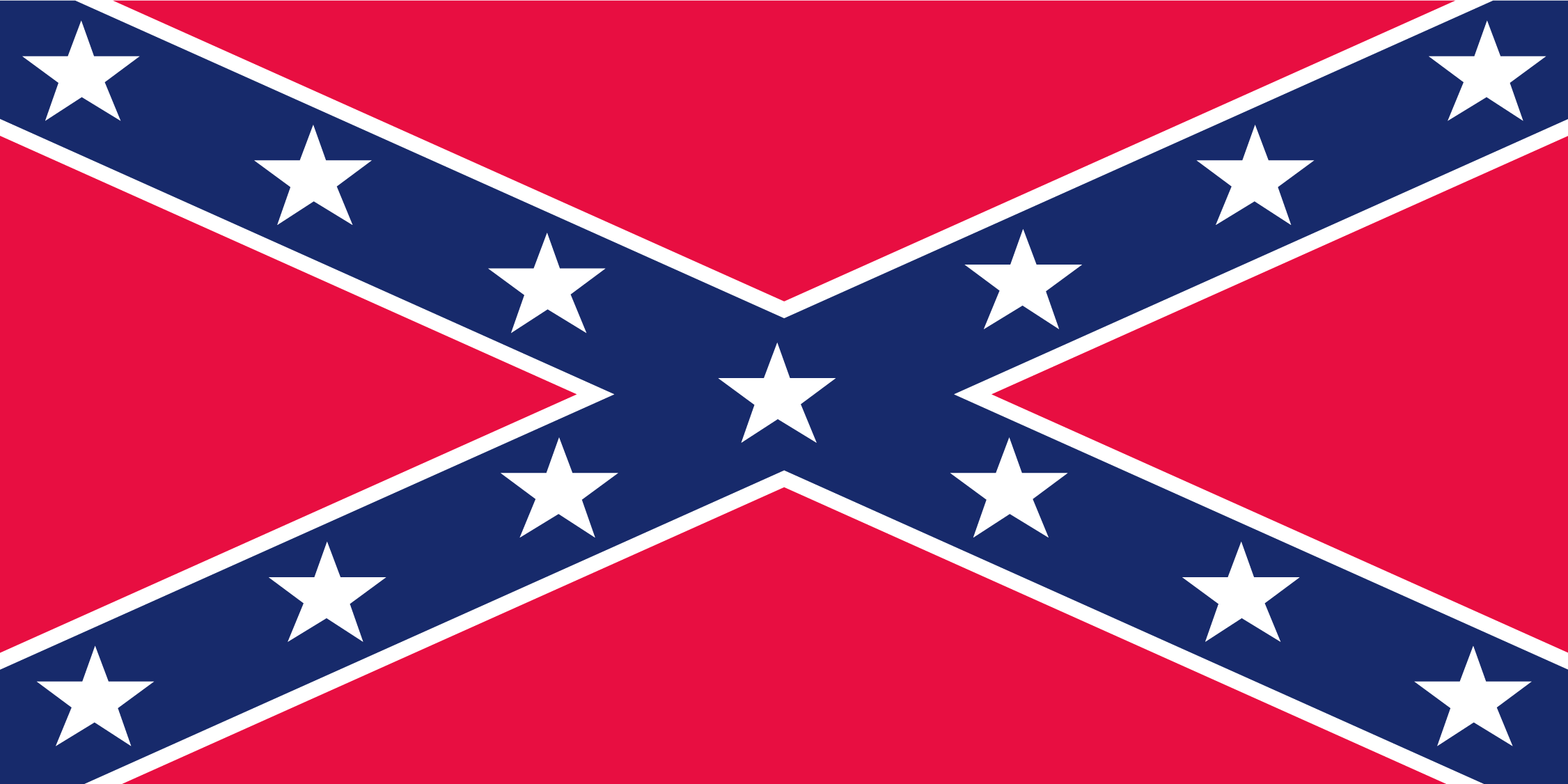 Rebel Confederate Flag Bumper Stickers Pack of 50