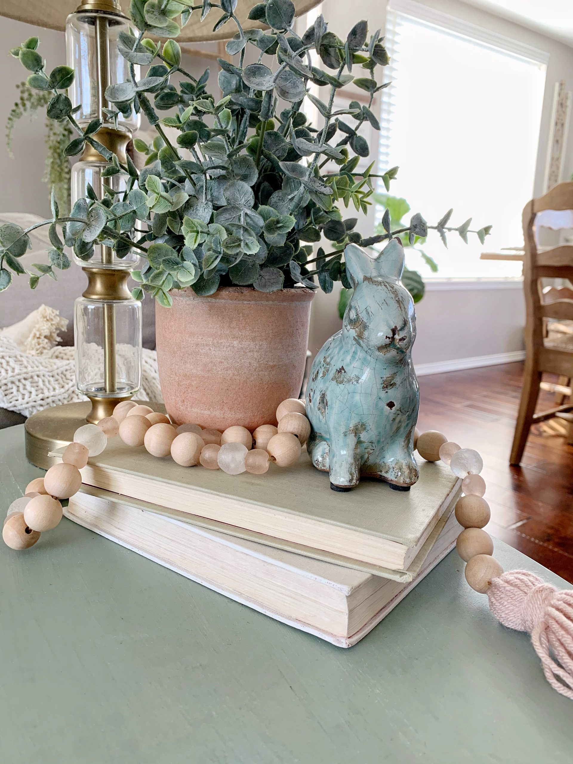 Styling decor bead strands in your home