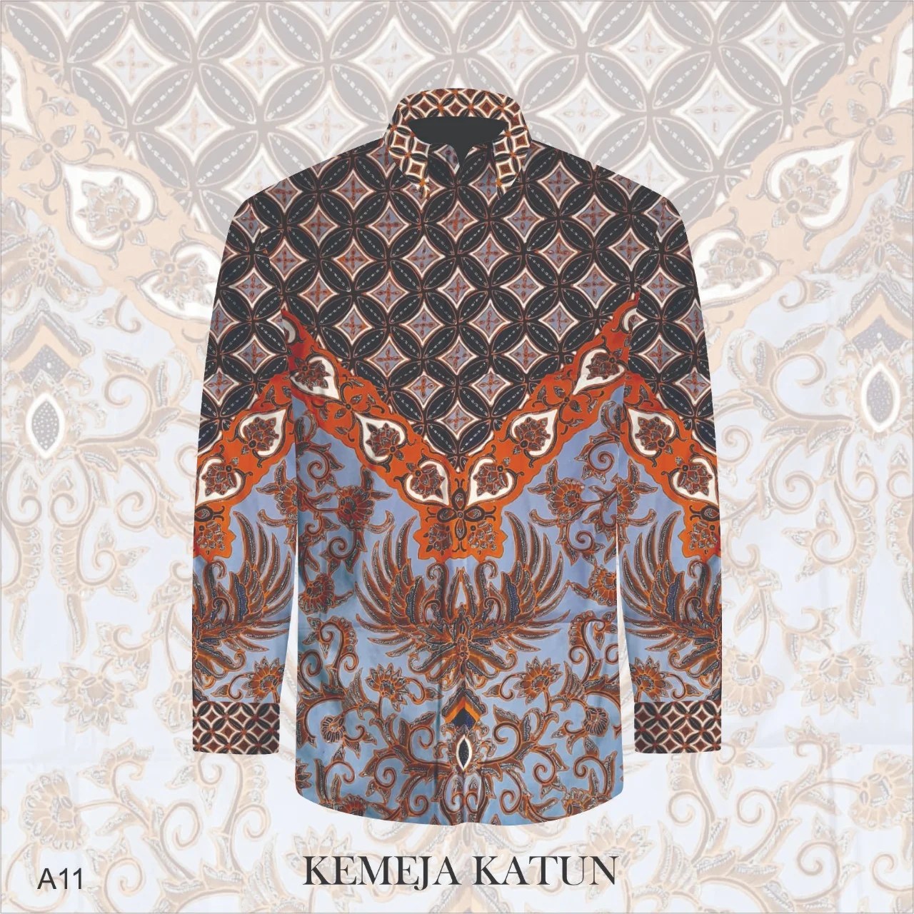 Batik Tulis Kain Satin