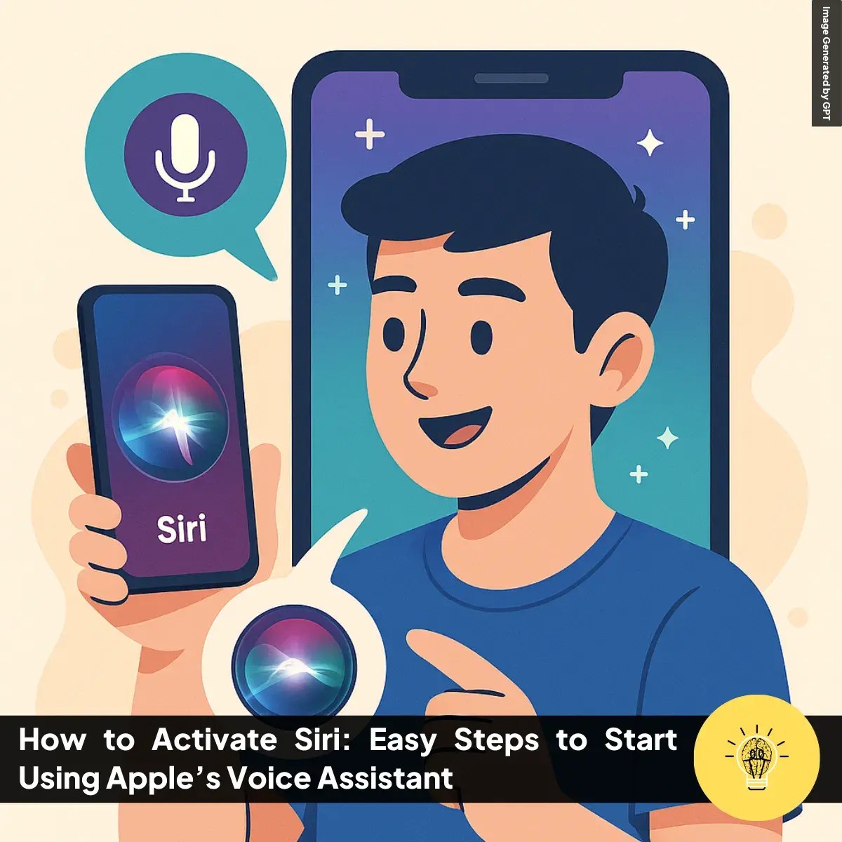 How to Activate Siri Easy Steps to Start Using Apples Voice Assistant