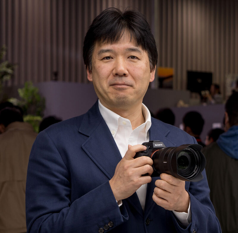 Kenji Tanaka, Wakil Presiden Senior dan Manajer Senior Sony Imaging Business (Gambar via Dpreview)