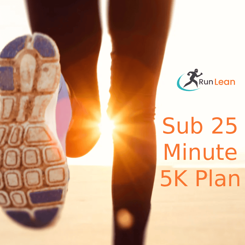 Sub 25 Minute 5k Plan