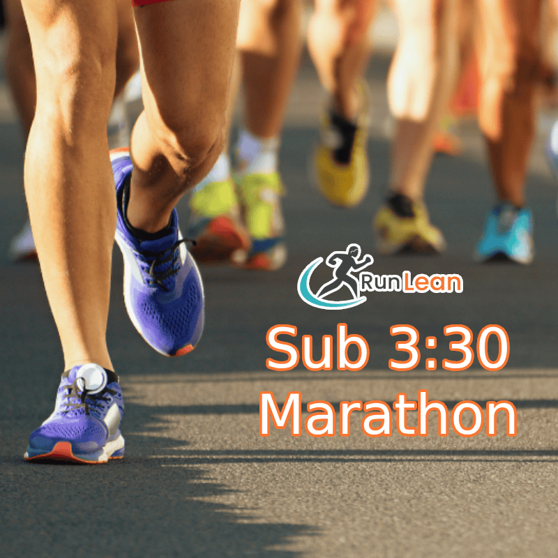 Sub-3:30 Marathon Plan