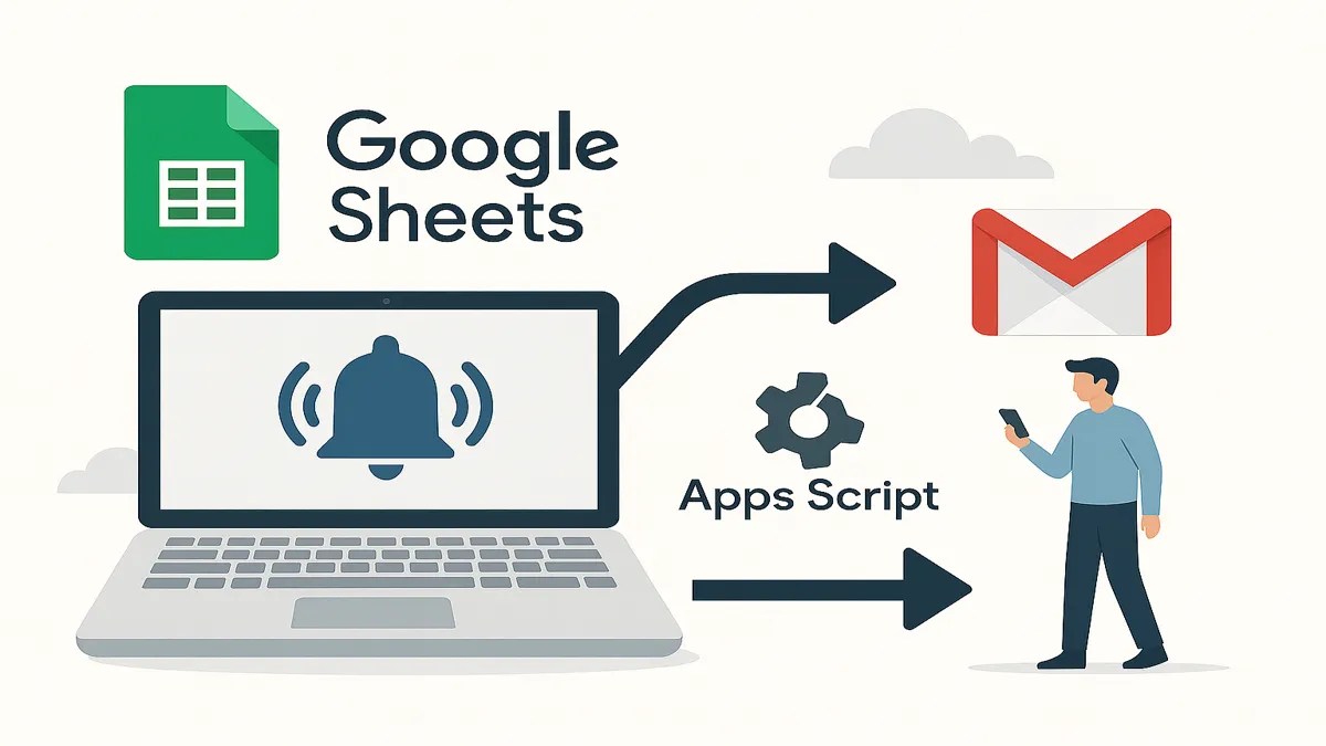 구글 시트 자동 알림 만들기