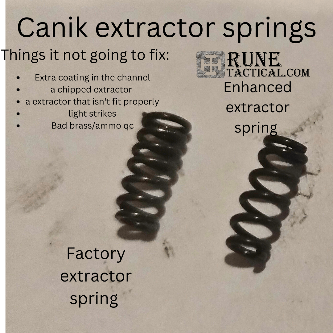 Canik Enhanced Extractor Spring | RUNE TACTICAL