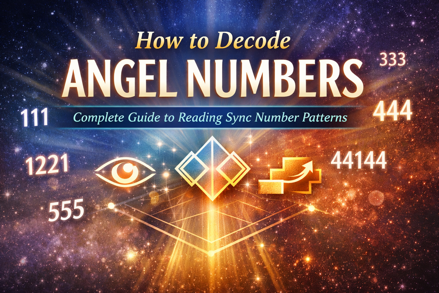 How to Decode Angel Numbers: Complete Guide to Reading Sync Number Patterns