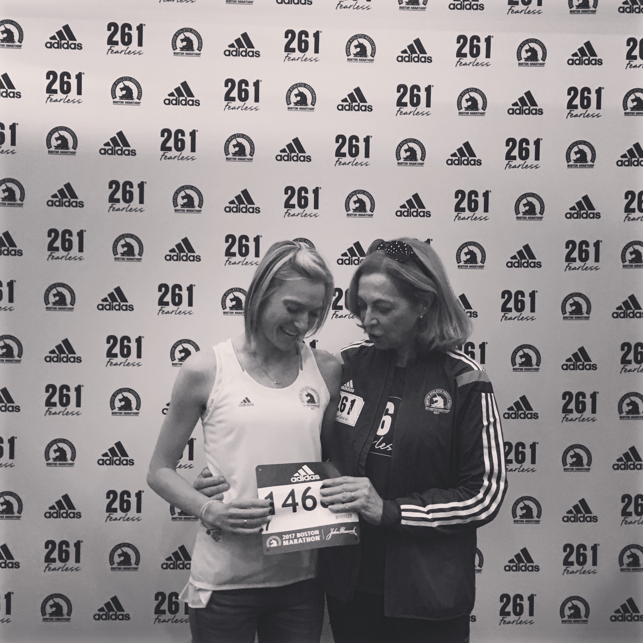 Lauren with Katherine Switzer