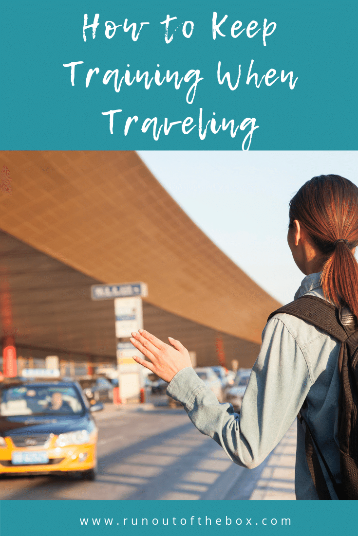 Training when traveling doesn't have to be difficult! Here are a few easy tips to keep it up when you're on vacation.