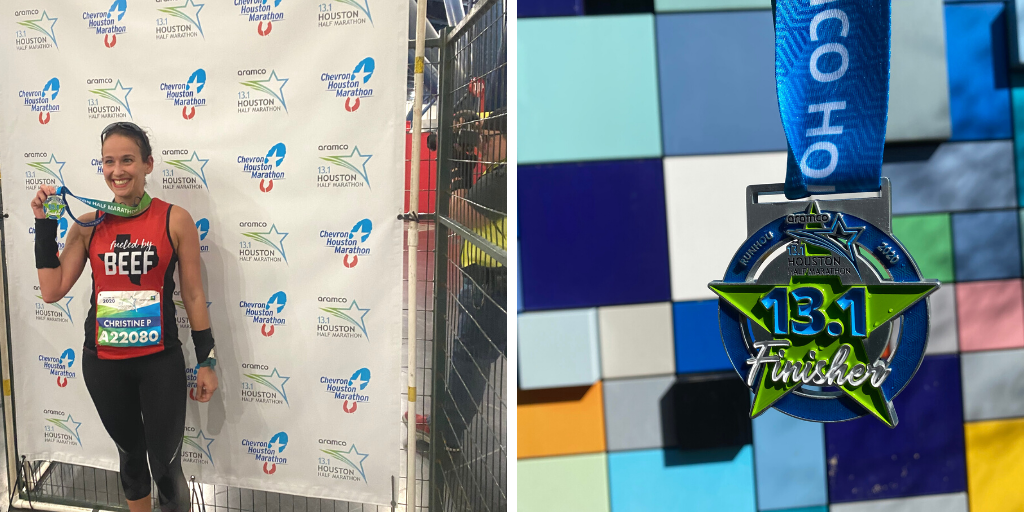 Images from the Aramco Houston Half Marathon