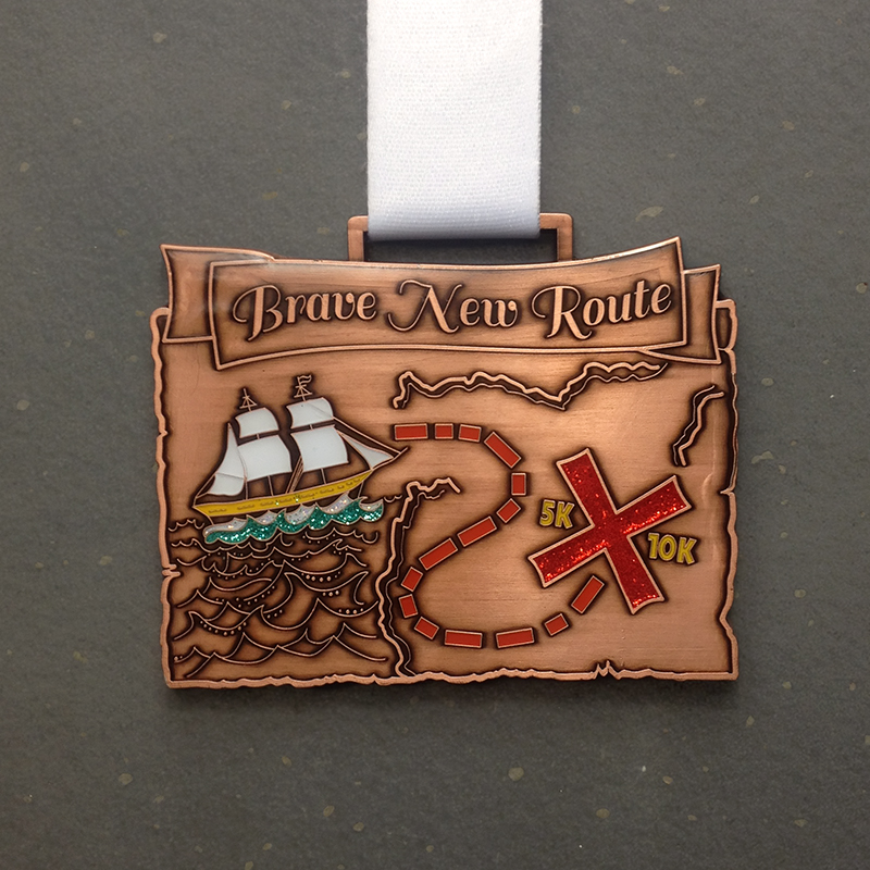 Jost Running Virtual 5k/10k May 2014 Medal