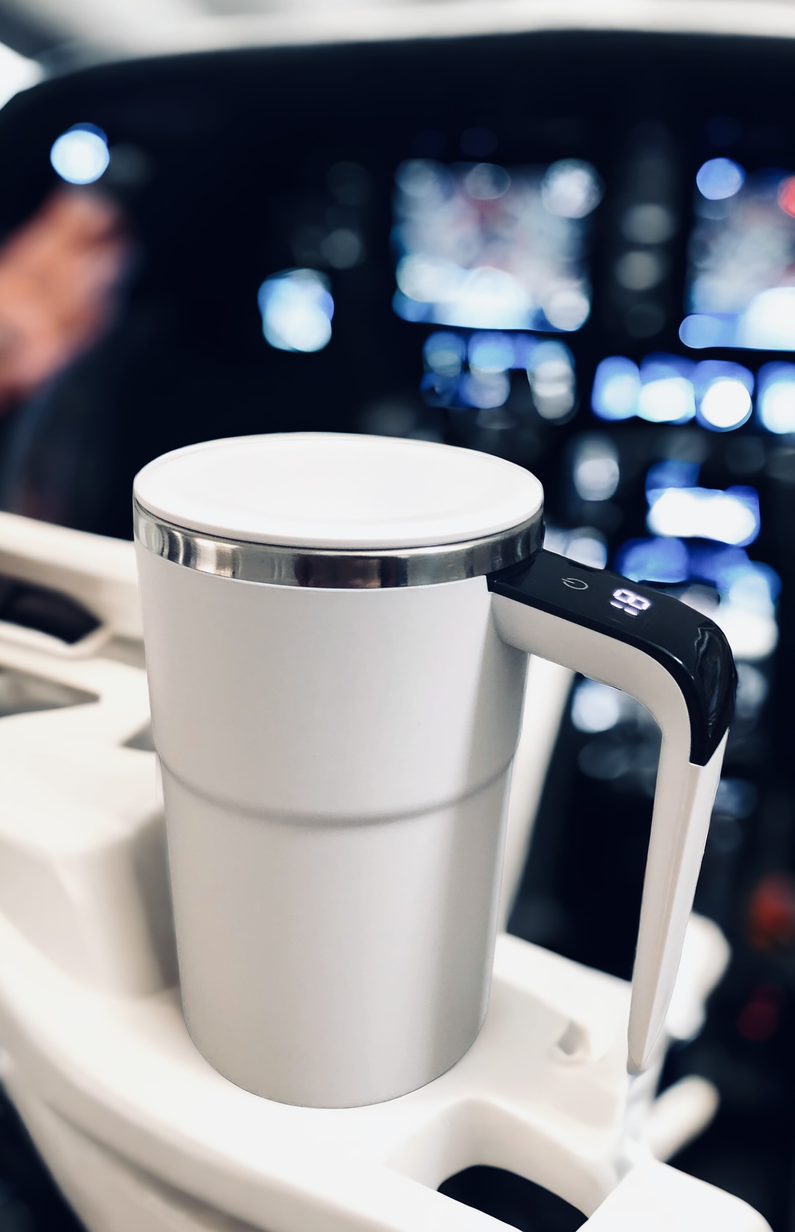 Magnetic Mixer Coffee Mug - Runway 36 Coffee