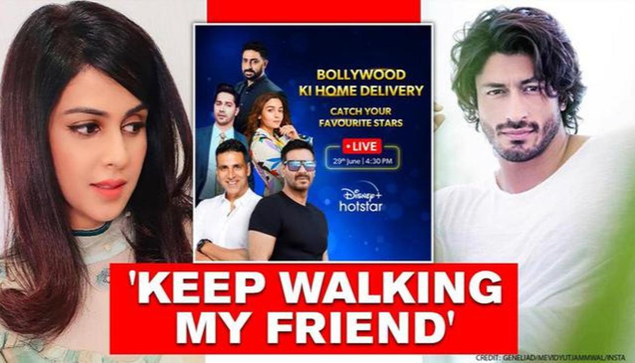 It’s not fair: Genelia Deshmukh on Vidyut being snubbed at big OTT announcement 1