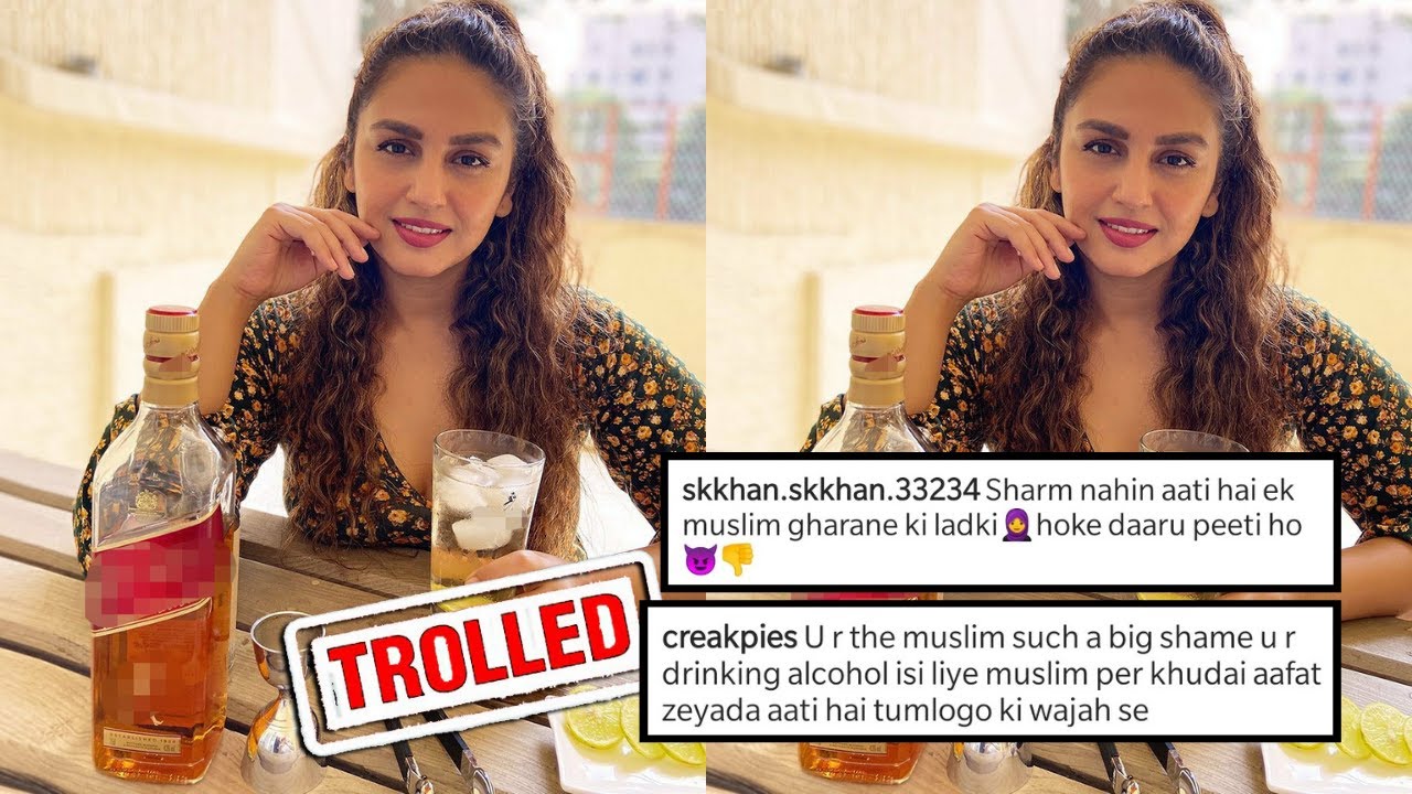 'You Are Shaming Muslims' Huma Qureshi Trolled For Posing With An Alcohol Bottle 1