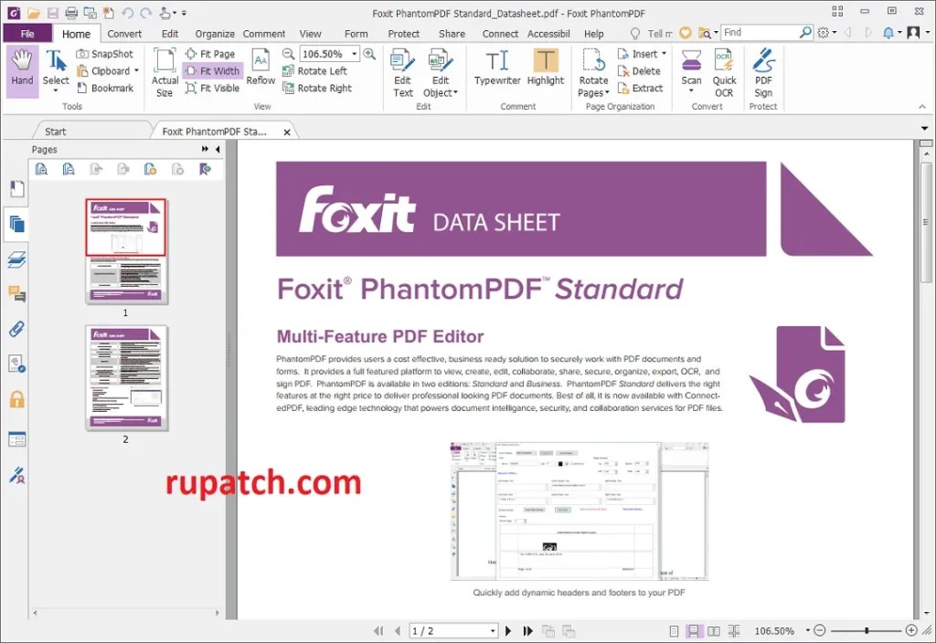 Foxit PDF Editor Pro 2024 Крэке