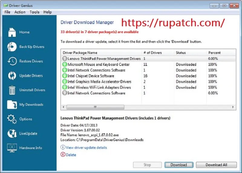 Driver Genius 24.0.0.123 Кряк