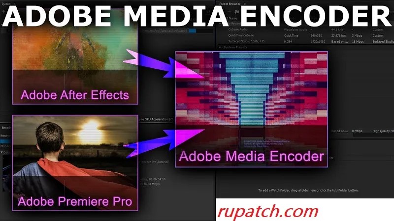 Adobe Media Encoder 24.3.3 Кряк