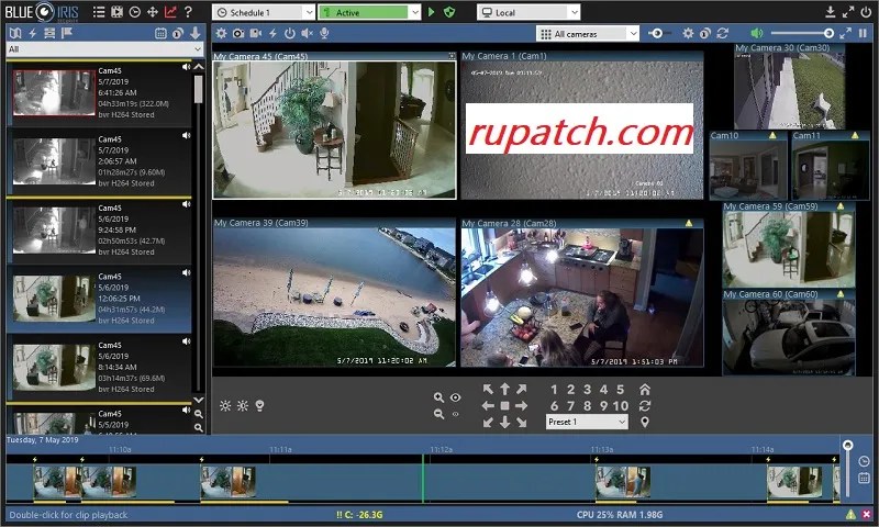 Blue Iris Pro v5.8 Кряк