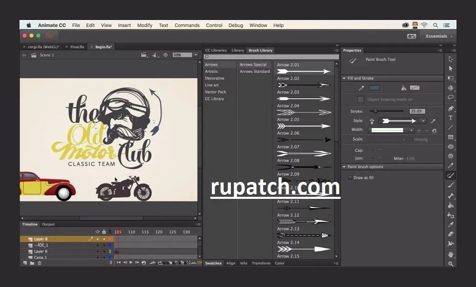 Adobe Animate v24 Кряк