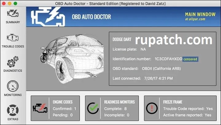 OBD Auto Doctor 8.4 Кряк