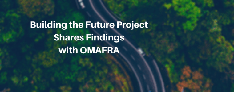 ‘Building the Future’ Research Team Shares First-Stage Findings with OMAFRA