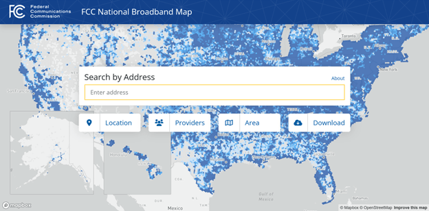 National Broadband Map Released By FCC FCC Map 2022 