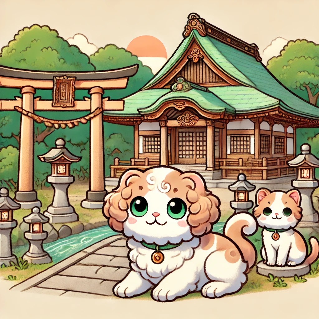 猫のおみくじが可愛い！台東区：三島神社を猫目線でご案内＠今は