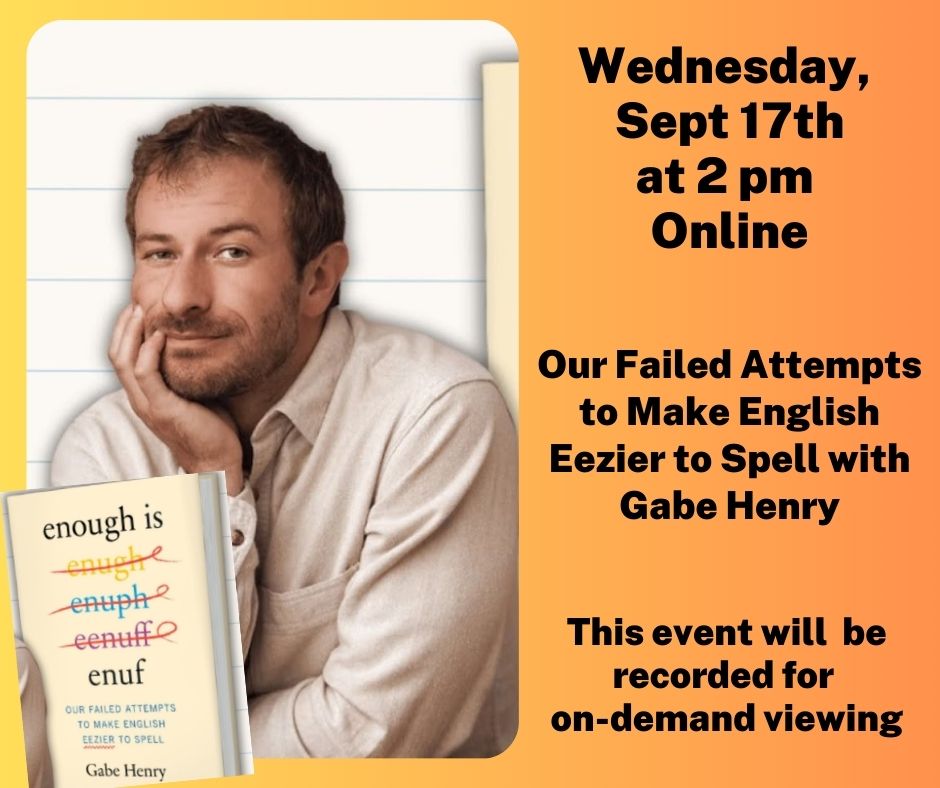 Upcoming Author Talks