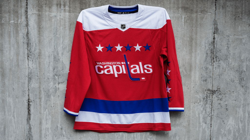Capitals reveal third jersey to be worn 