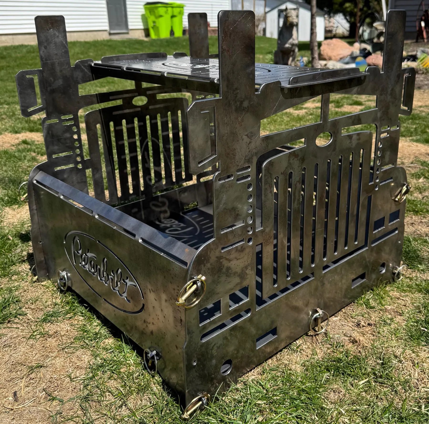 Peterbilt Collapsible Firepit