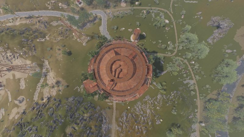 Unsolved Monolithic Dome Handwiki - Creative City Texture - HD