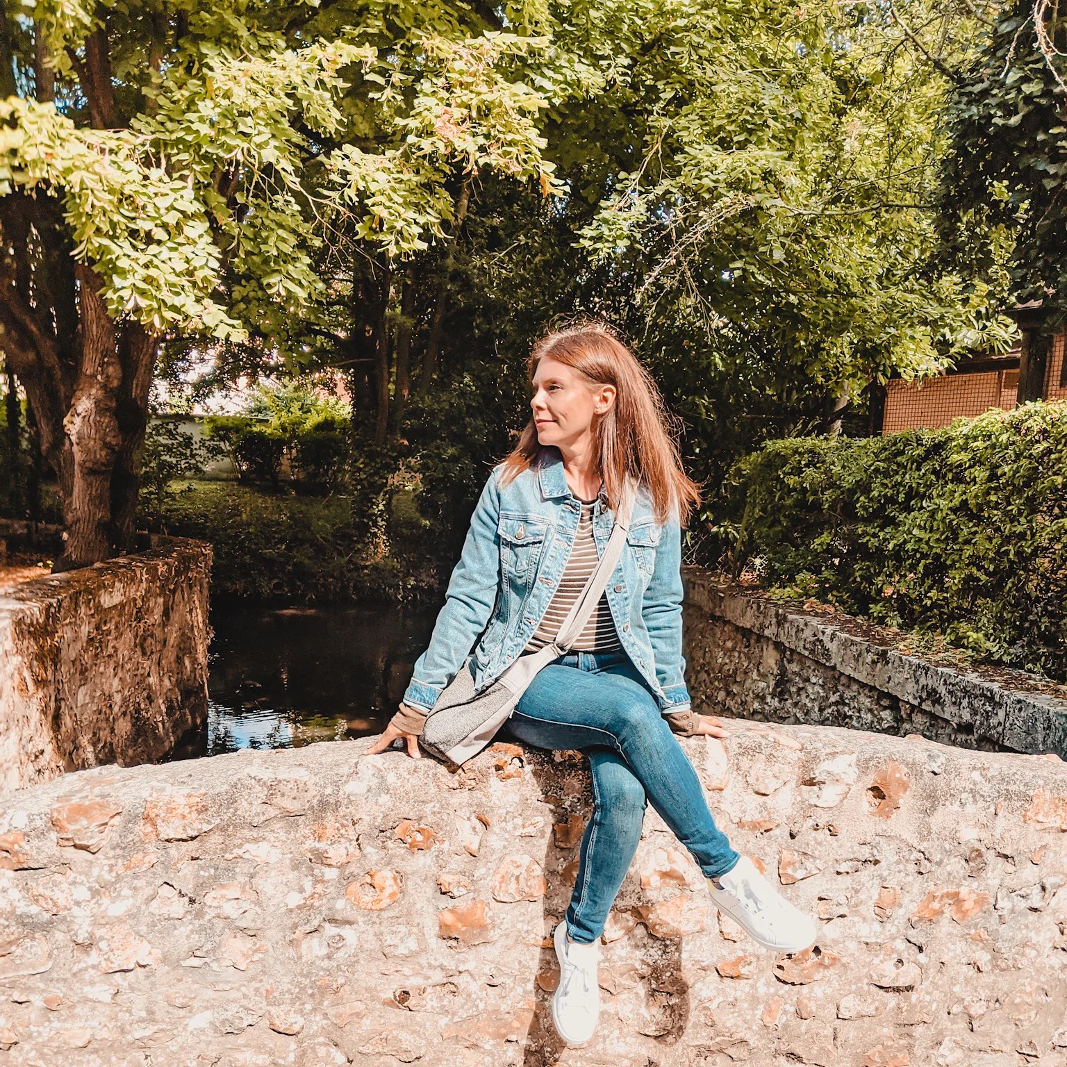 christina, authentic portrait, rustic setting, founder of Rustically Christina