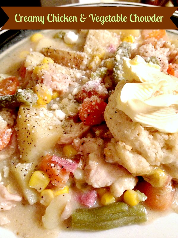 Creamy Chicken and Vegetable Chowder