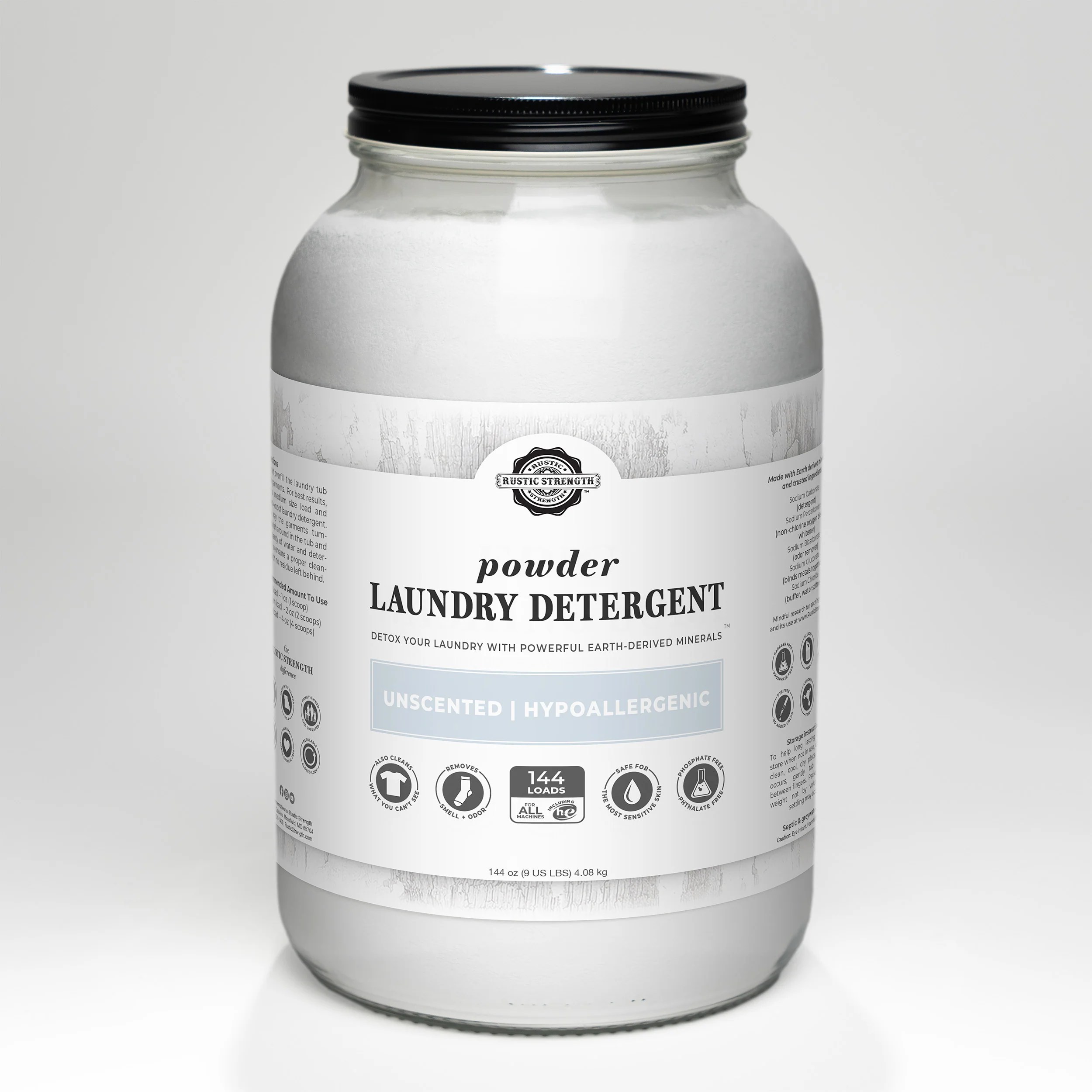 Powder Laundry Detergent Rustic Strength
