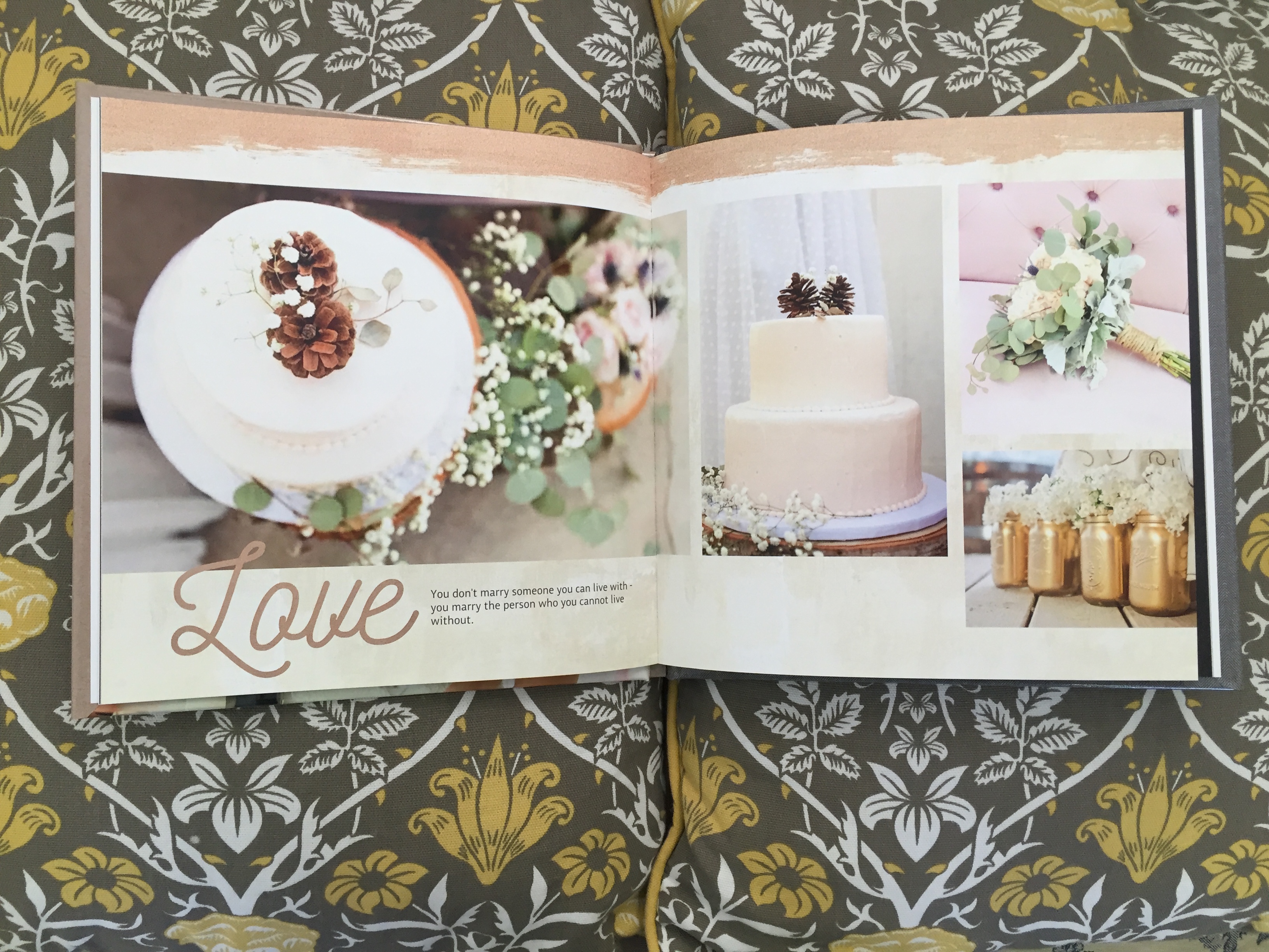 The variety of themes and templates. Create Your Own Memory Book With Mixbook - Rustic Wedding Chic