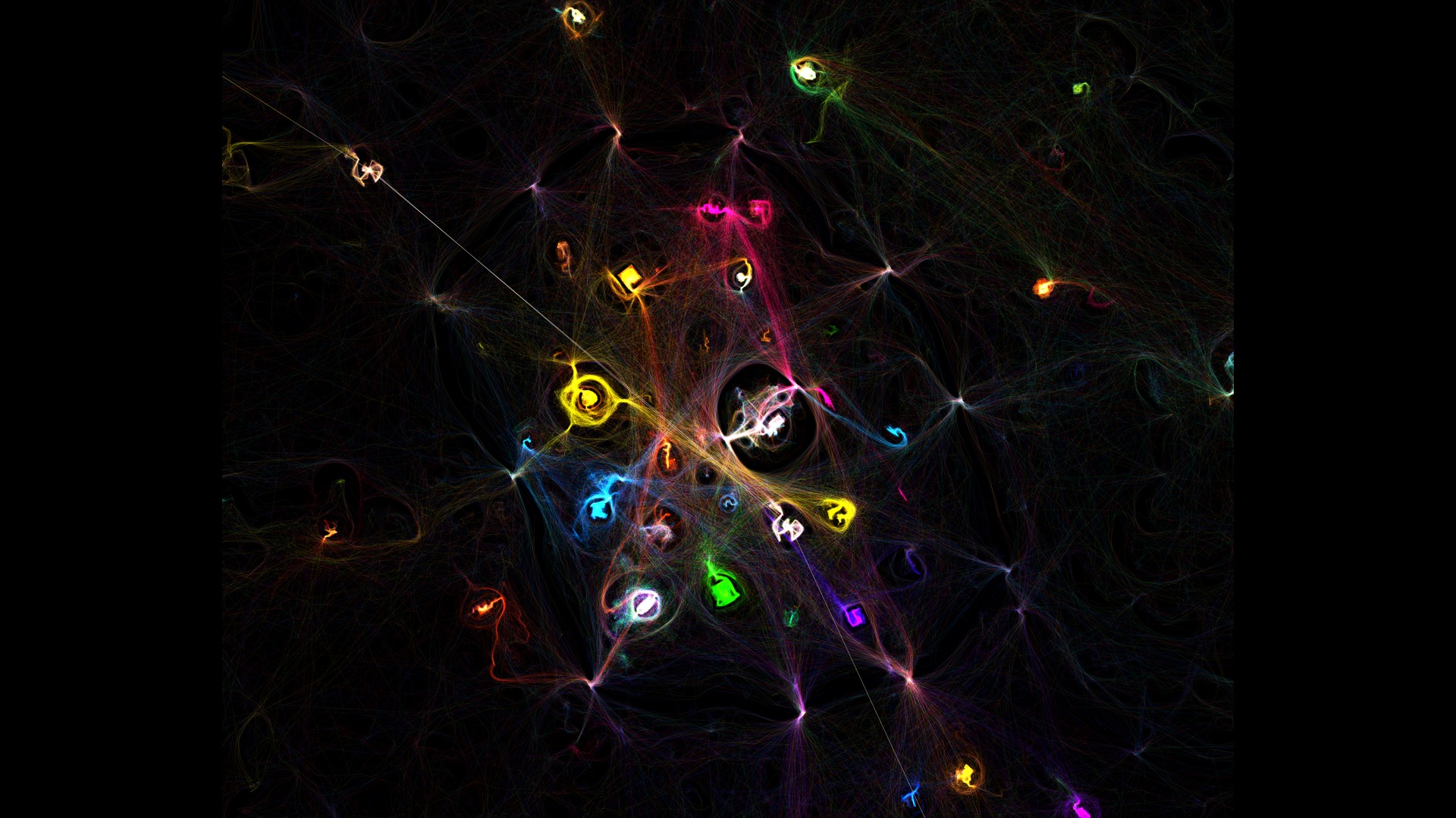 A walled town in Rust containing many bases