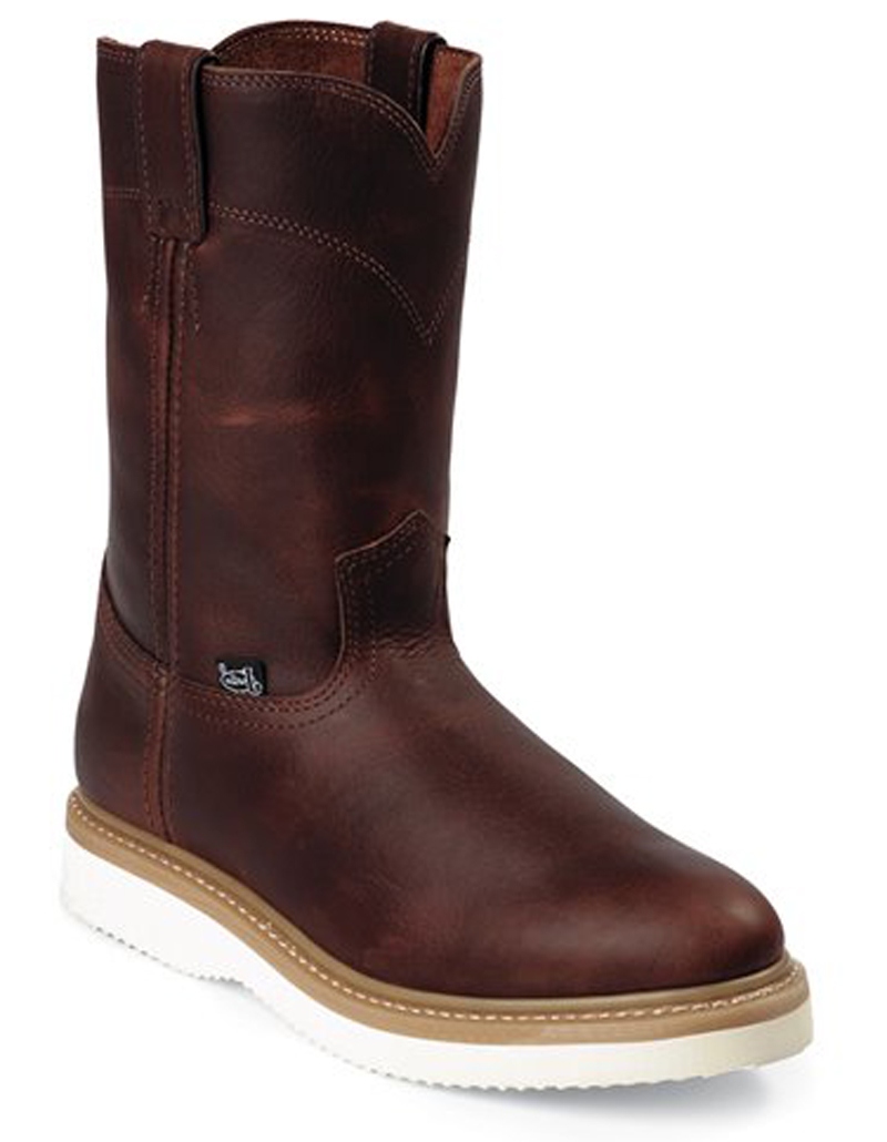 Justin Men's Premium Wedge Work Boots 