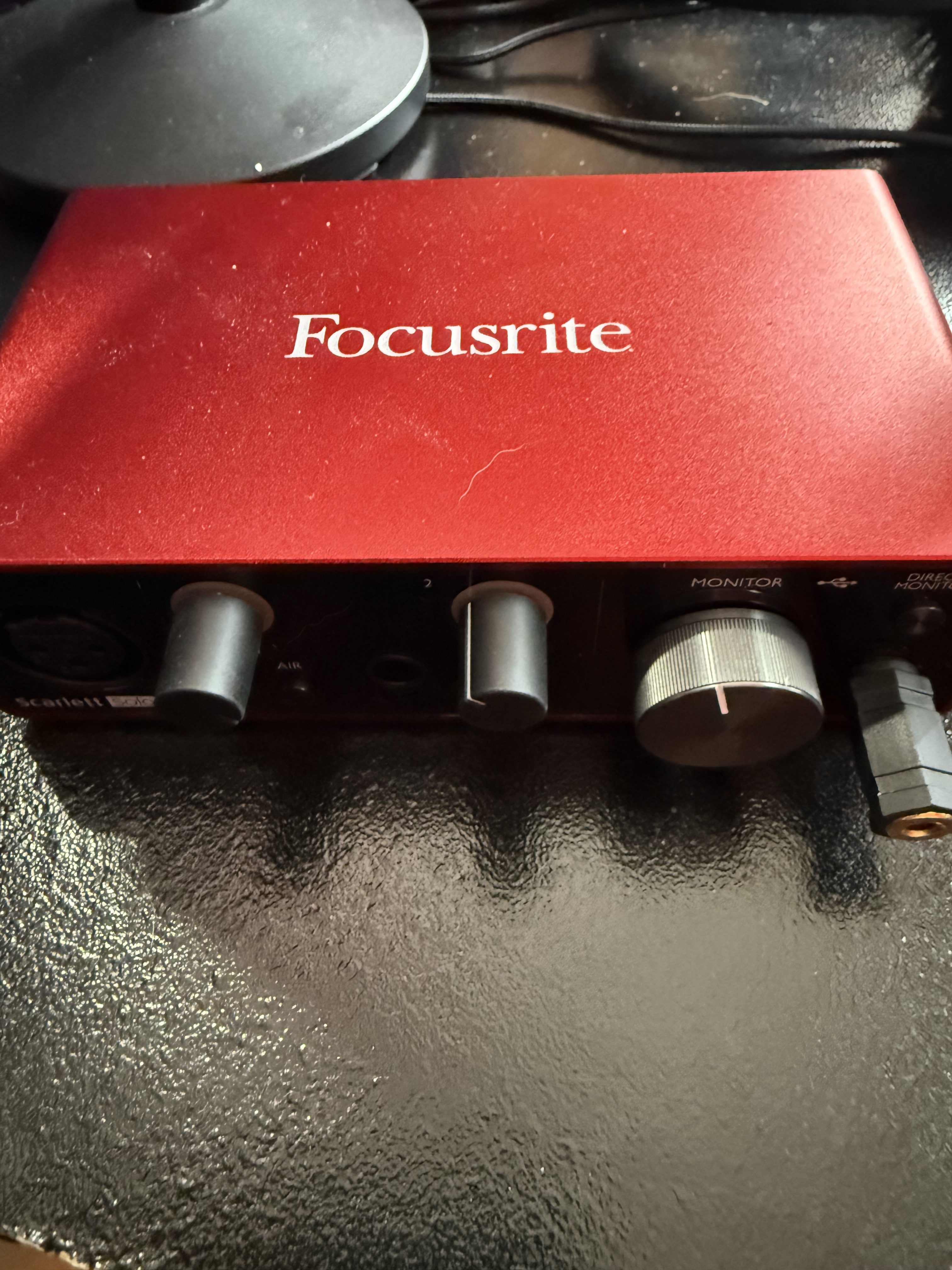Focusrite Scarlet Solo interface