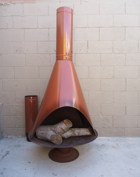 B Vent Malm Fire Drum 2 Gas Burning Fireplace 32 Inch