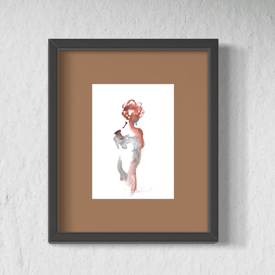 Belonging [Watercolour painting, 15x21 cm]
