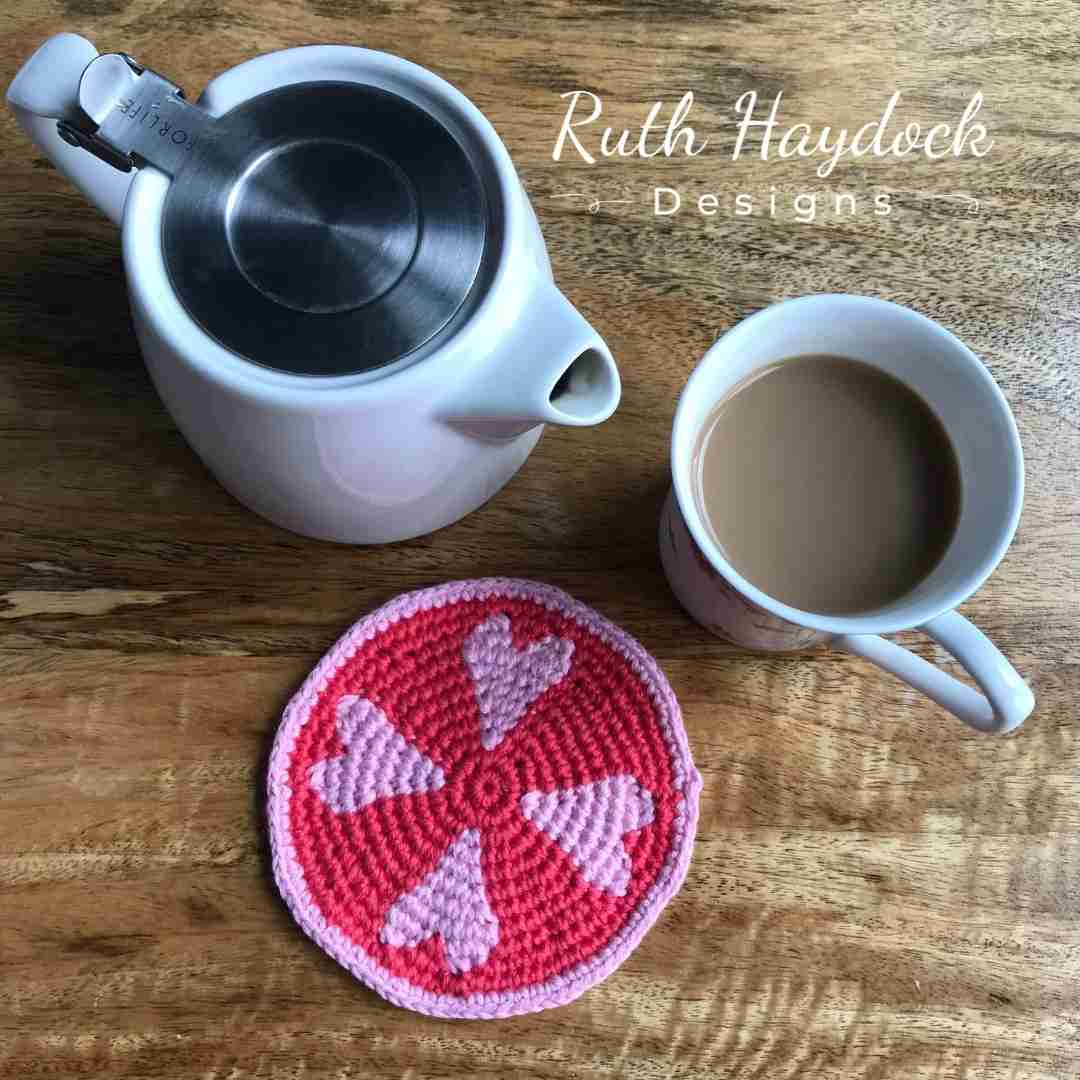 Heart Coaster Ruth Haydock 2