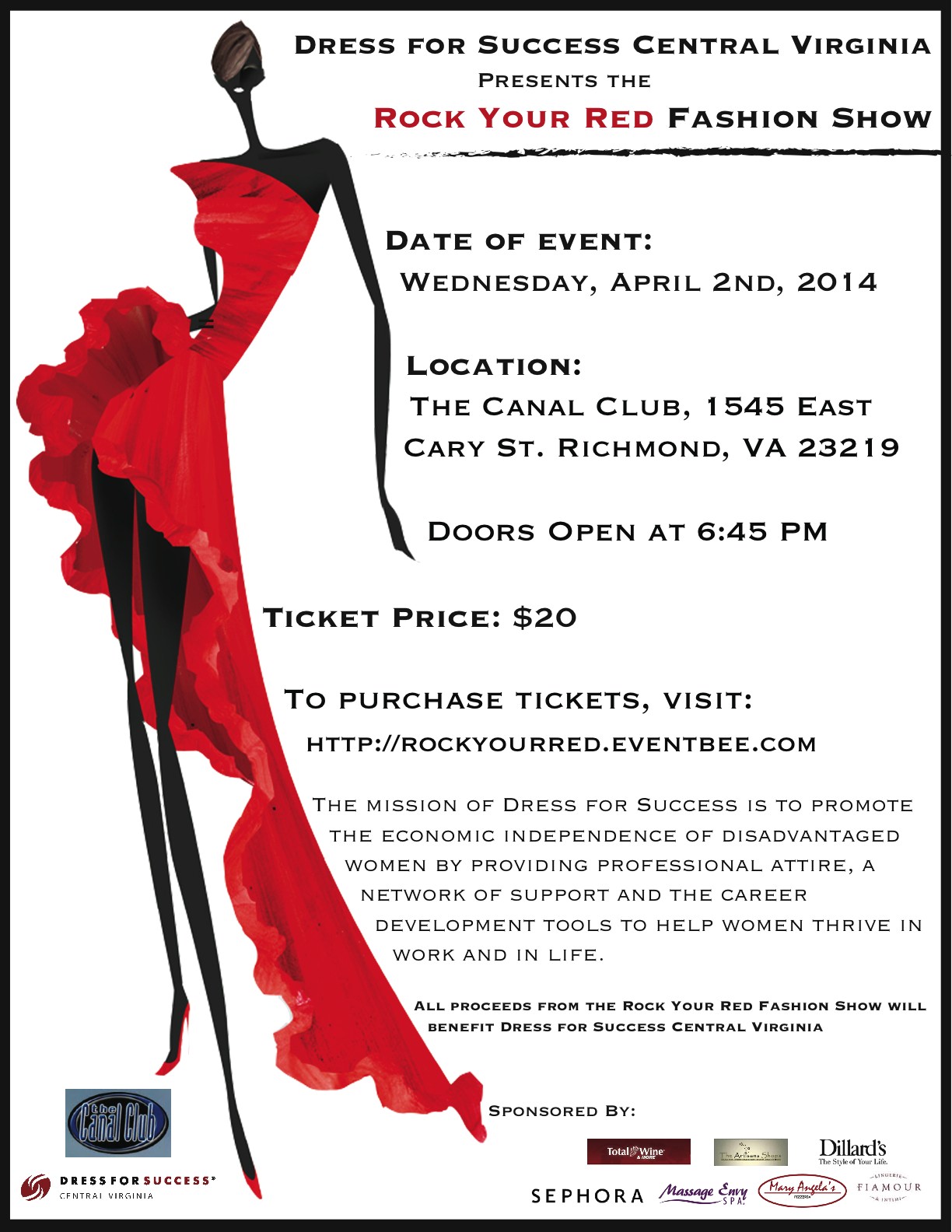 Dress For Success Rock Your Red Fashion Show 4 02 Rvafb