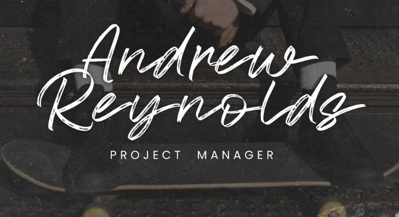 1. Wadgres Brush Script Font