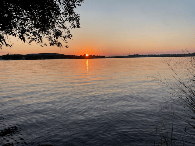 camping in the summer