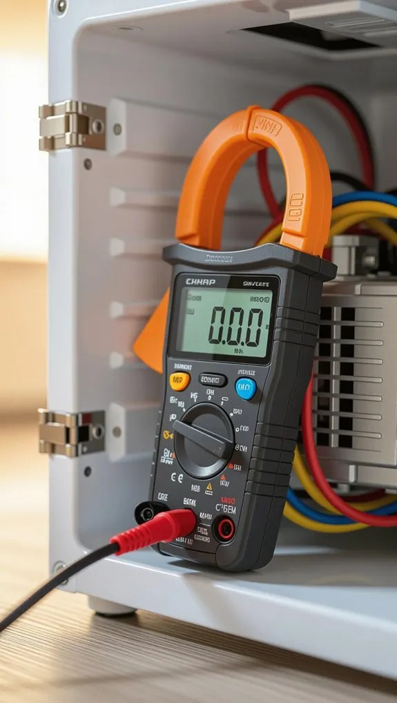 measure fridge electrical load
