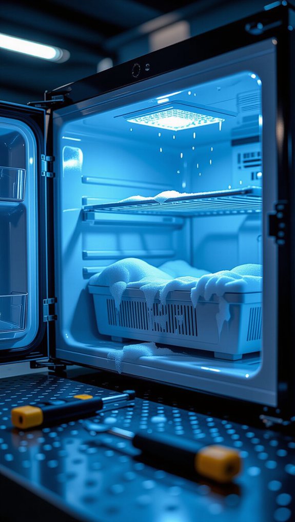 persistent rv refrigerator icing