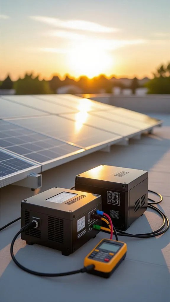 two kilowatt solar array