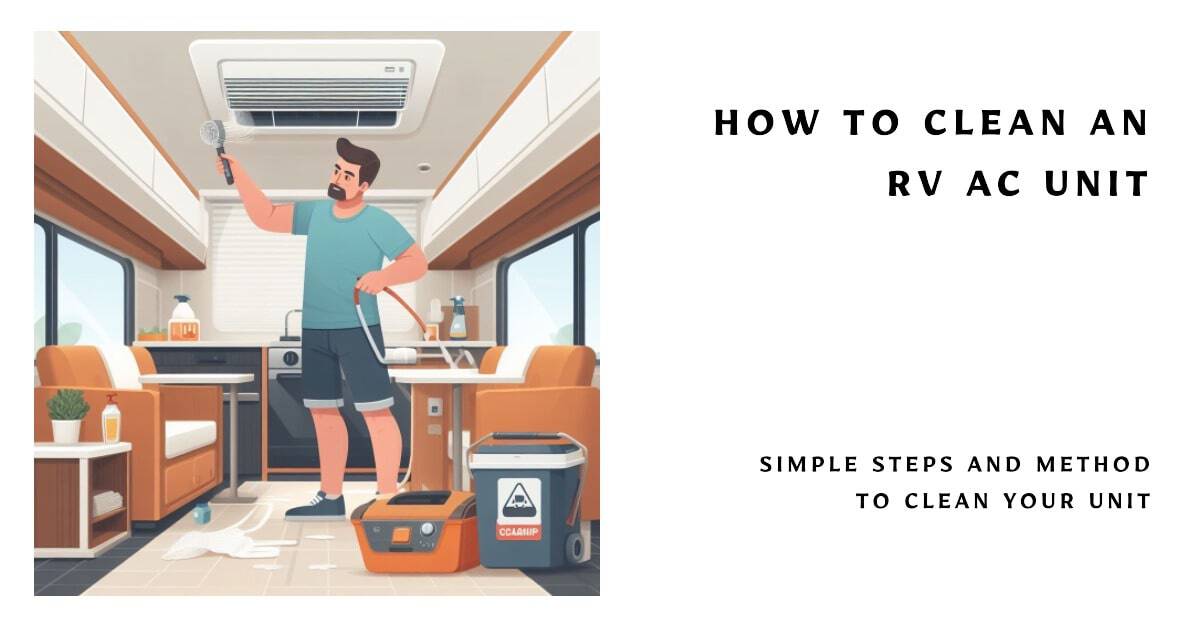 how to clean an rv ac unit