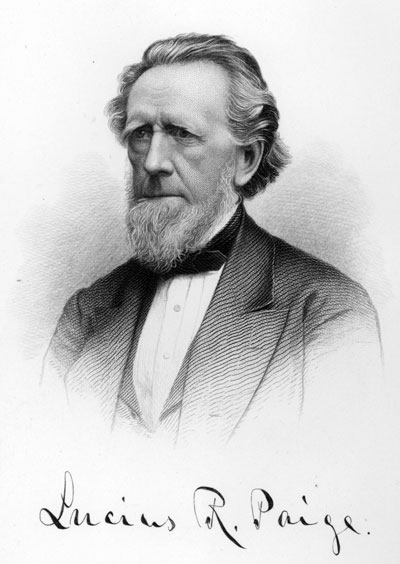 Lucius R. Paige portrait