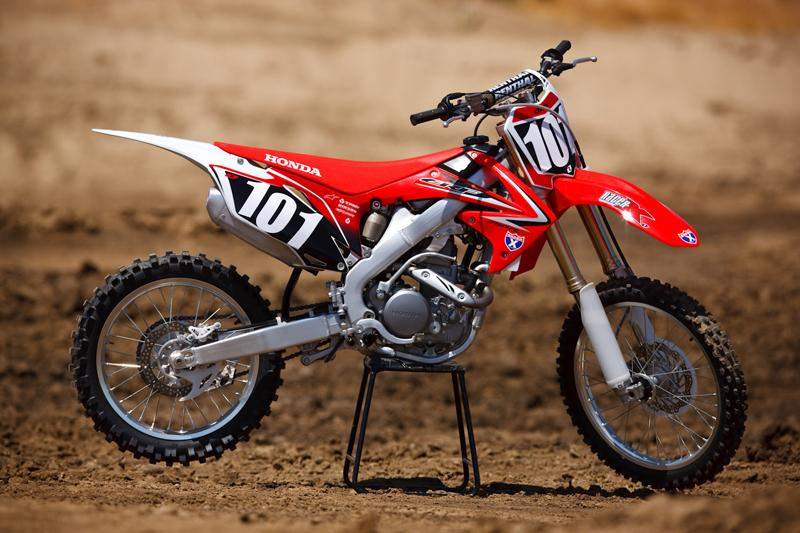Honda introduces the 2010 crf250r