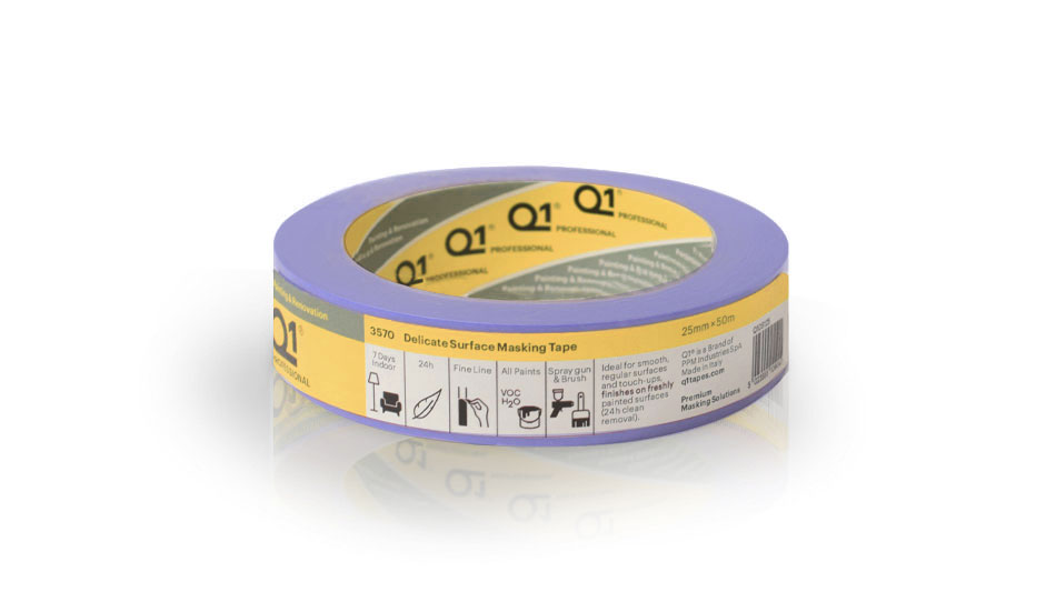 Q1® Delicate Surface Masking Tape Single Roll